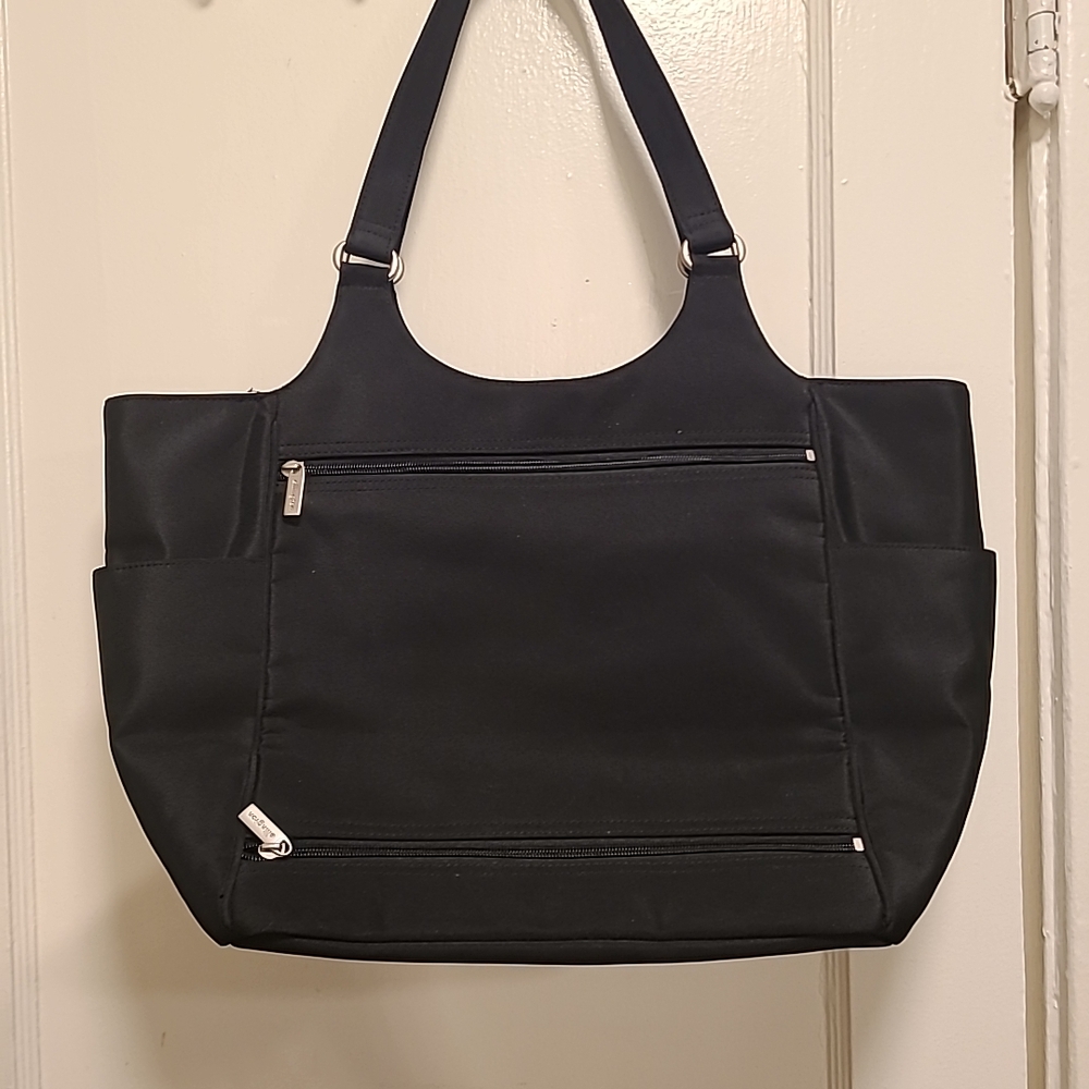 Elegant Black Tote Bag